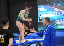 Selcan Mahsudova Bakıda keçirilən batut gimnastikası üzrə Dünya Kubokunda finala yüksəlib (FOTO)