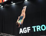 Selcan Mahsudova Bakıda keçirilən batut gimnastikası üzrə Dünya Kubokunda finala yüksəlib (FOTO)