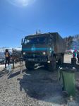 Sülhməramlılara aid 2 avtomobil Laçın yolundan keçib (FOTO)