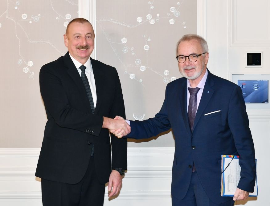 Prezident İlham Əliyev Münxendə Avropa İnvestisiya Bankının prezidenti ilə görüşüb (FOTO/VİDEO) (YENİLƏNİB)