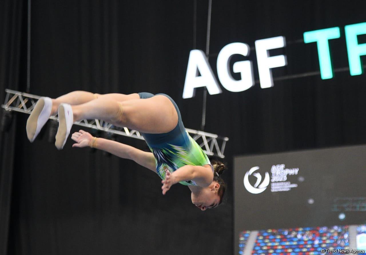 Selcan Mahsudova Bakıda keçirilən batut gimnastikası üzrə Dünya Kubokunda finala yüksəlib (FOTO)