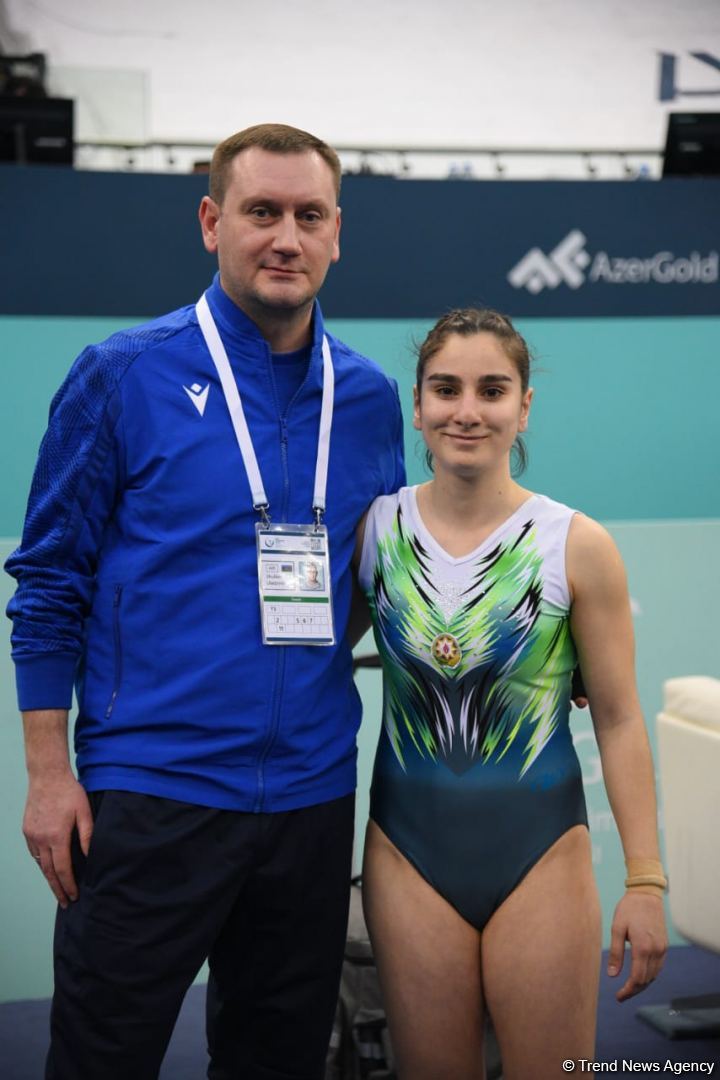 Selcan Mahsudova Bakıda keçirilən batut gimnastikası üzrə Dünya Kubokunda finala yüksəlib (FOTO)