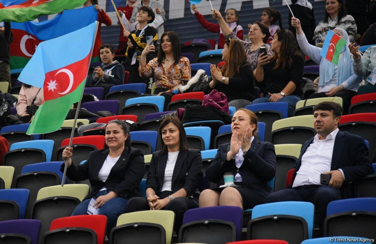 Selcan Mahsudova Bakıda keçirilən batut gimnastikası üzrə Dünya Kubokunda finala yüksəlib (FOTO)