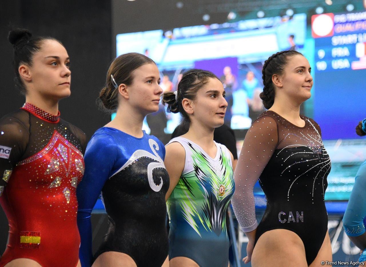 Selcan Mahsudova Bakıda keçirilən batut gimnastikası üzrə Dünya Kubokunda finala yüksəlib (FOTO)