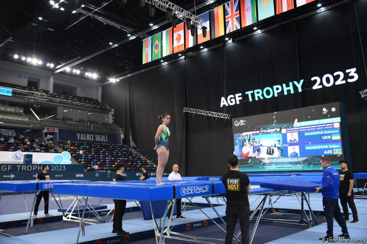 Selcan Mahsudova Bakıda keçirilən batut gimnastikası üzrə Dünya Kubokunda finala yüksəlib (FOTO)