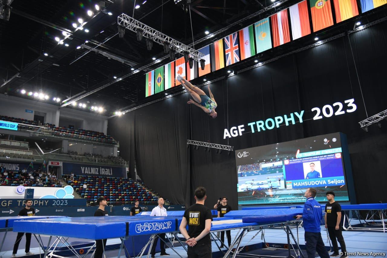 Selcan Mahsudova Bakıda keçirilən batut gimnastikası üzrə Dünya Kubokunda finala yüksəlib (FOTO)