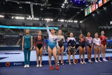 Bakıda Batut gimnastikası üzrə dünya kubokunun final mərhələsinə start verilib (FOTO)