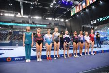 Bakıda Batut gimnastikası üzrə dünya kubokunun final mərhələsinə start verilib (FOTO)