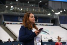 Bakıda Batut gimnastikası üzrə dünya kubokunun final mərhələsinə start verilib (FOTO)