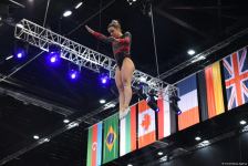 Bakıda Batut gimnastikası üzrə dünya kubokunun final mərhələsinə start verilib (FOTO)