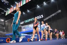 Bakıda Batut gimnastikası üzrə dünya kubokunun final mərhələsinə start verilib (FOTO)