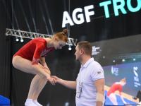 Bakıda Batut gimnastikası üzrə dünya kubokunun final mərhələsinə start verilib (FOTO)