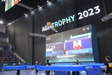 Bakıda Batut gimnastikası üzrə dünya kubokunun final gününə start verilib (FOTO)