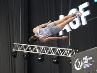 Bakıda Batut gimnastikası üzrə dünya kubokunun final gününə start verilib (FOTO)