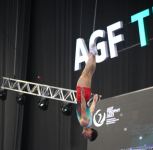 Bakıda Batut gimnastikası üzrə dünya kubokunun final gününə start verilib (FOTO)