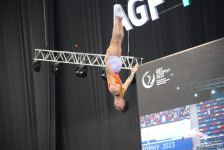Bakıda Batut gimnastikası üzrə dünya kubokunun final gününə start verilib (FOTO)
