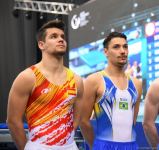 Bakıda Batut gimnastikası üzrə dünya kubokunun final gününə start verilib (FOTO)