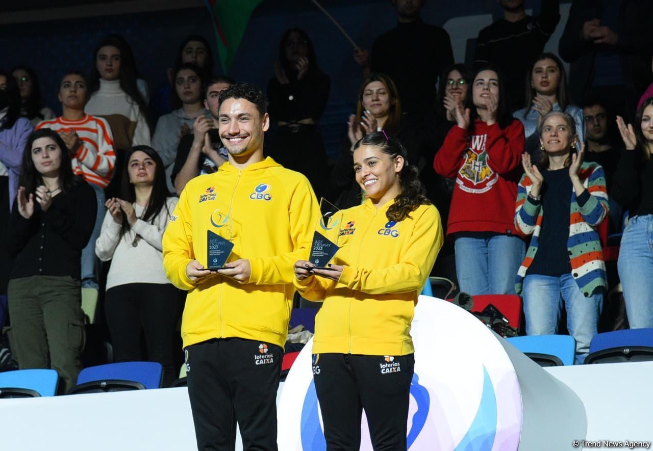 AGF Trophy-2023 mükafatı braziliyalı gimnastlara verilib (FOTO)