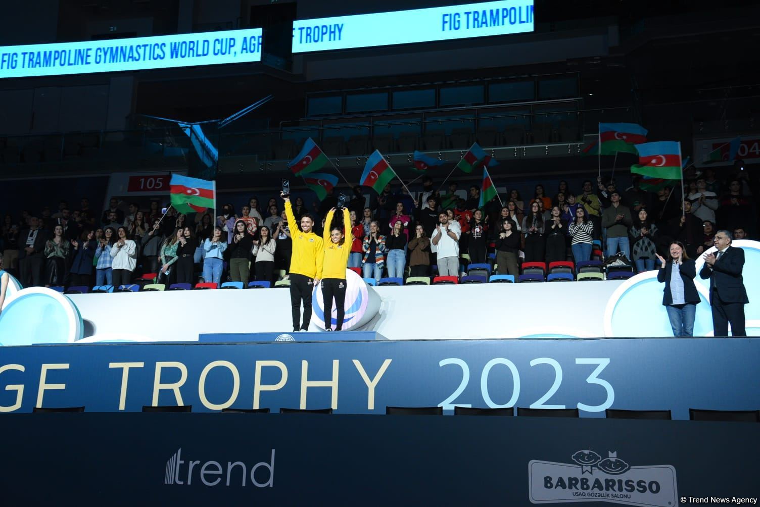 AGF Trophy-2023 mükafatı braziliyalı gimnastlara verilib (FOTO)