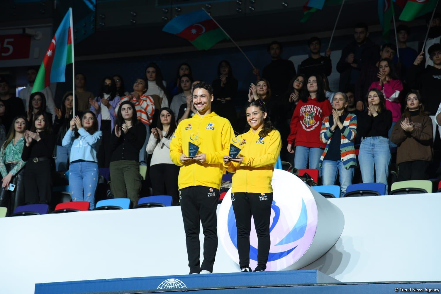 AGF Trophy-2023 mükafatı braziliyalı gimnastlara verilib (FOTO)