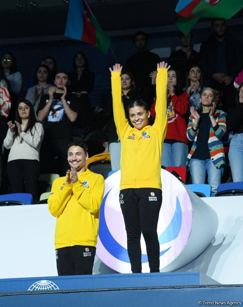 AGF Trophy-2023 mükafatı braziliyalı gimnastlara verilib (FOTO)