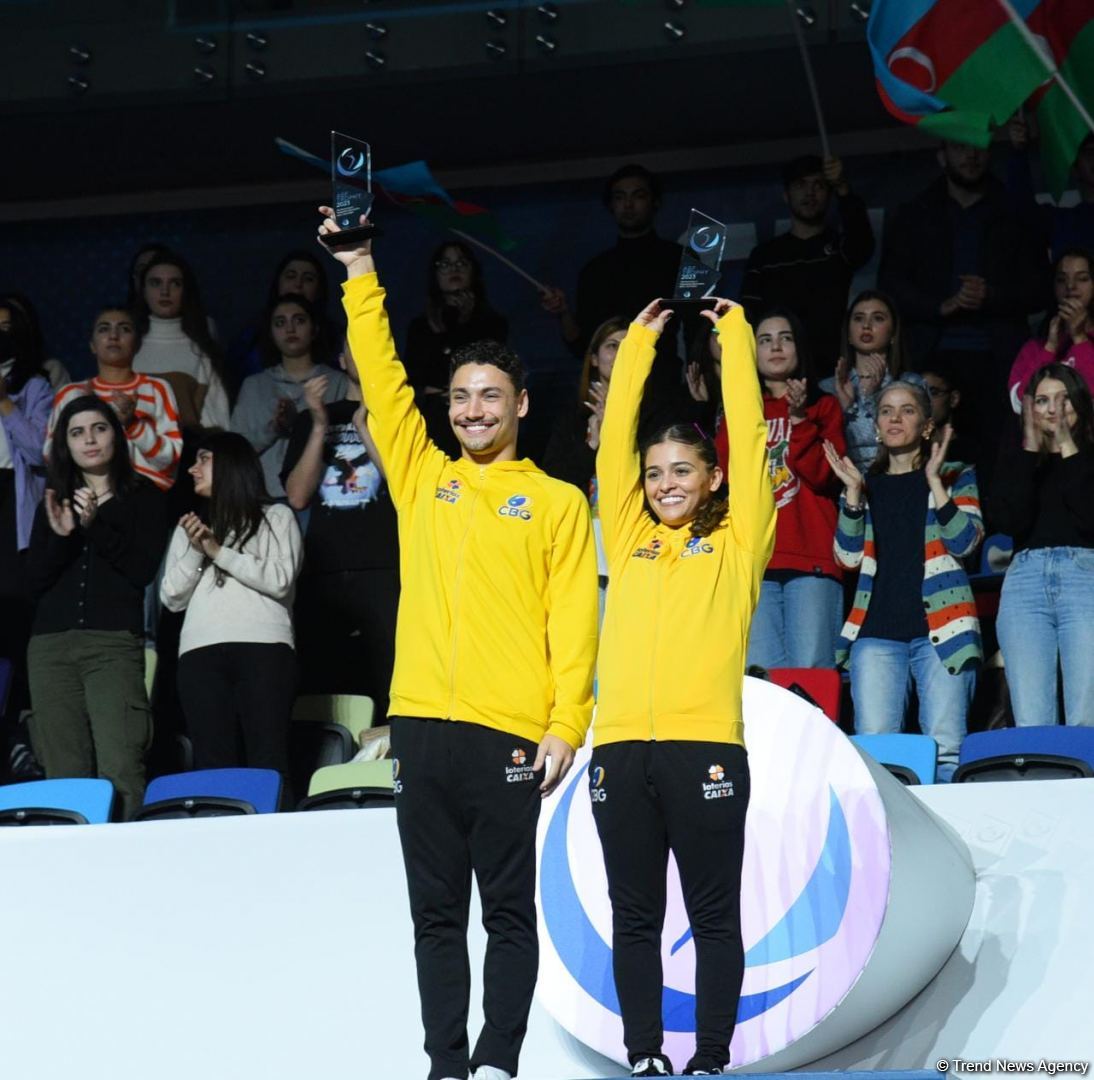 AGF Trophy-2023 mükafatı braziliyalı gimnastlara verilib (FOTO)