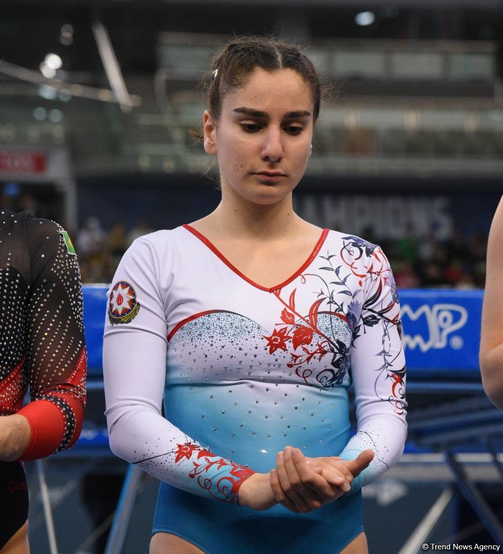 Bakıda Batut gimnastikası üzrə dünya kubokunun final mərhələsinə start verilib (FOTO)