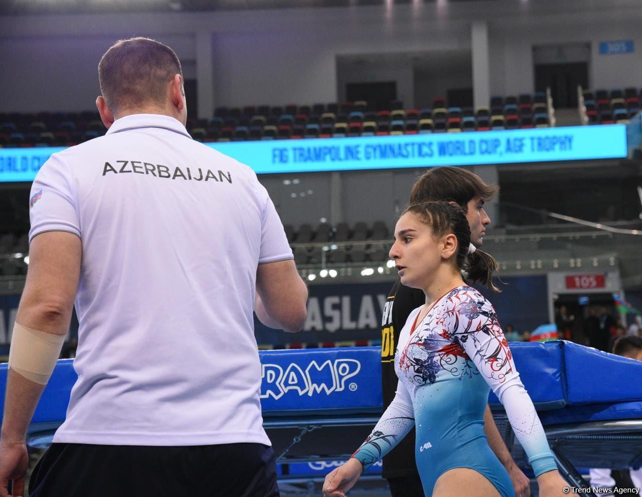 Bakıda Batut gimnastikası üzrə dünya kubokunun final mərhələsinə start verilib (FOTO)