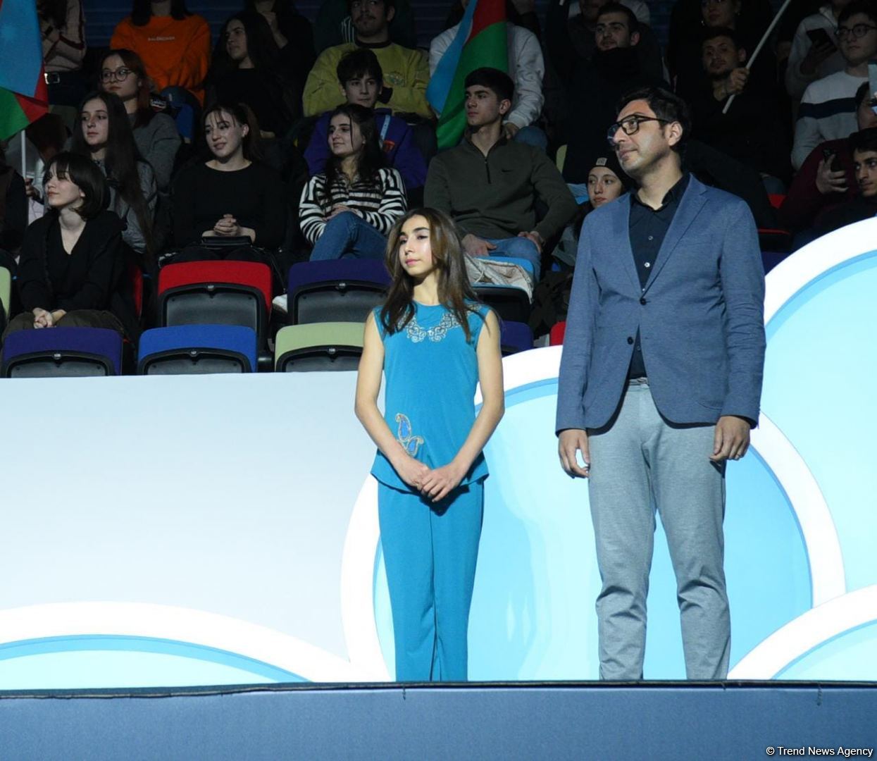 Bakıda Batut gimnastikası üzrə dünya kubokunun qaliblərinin mükafatlandırılması mərasimi keçirilib (FOTO)