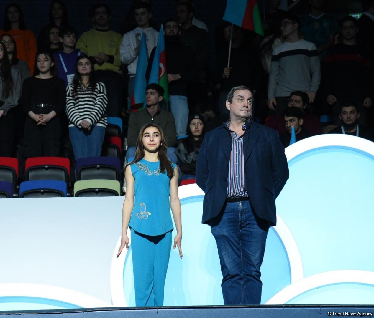 Bakıda Batut gimnastikası üzrə dünya kubokunun qaliblərinin mükafatlandırılması mərasimi keçirilib (FOTO)