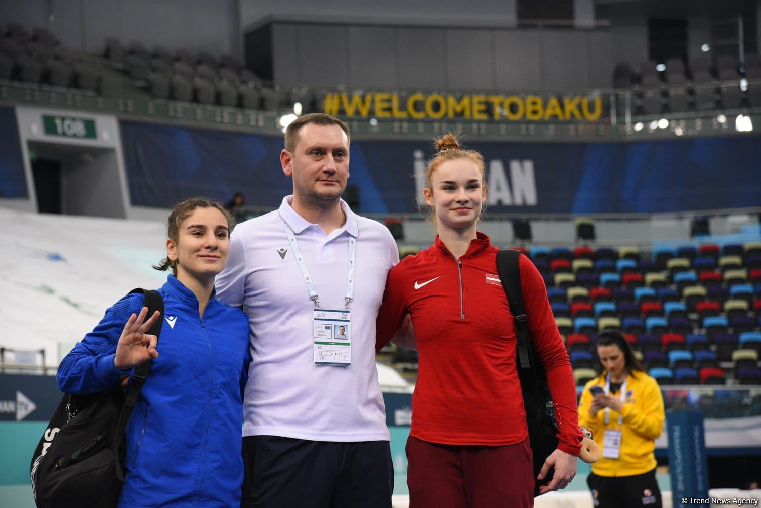 Bakıda Batut gimnastikası üzrə dünya kubokunun final mərhələsinə start verilib (FOTO)
