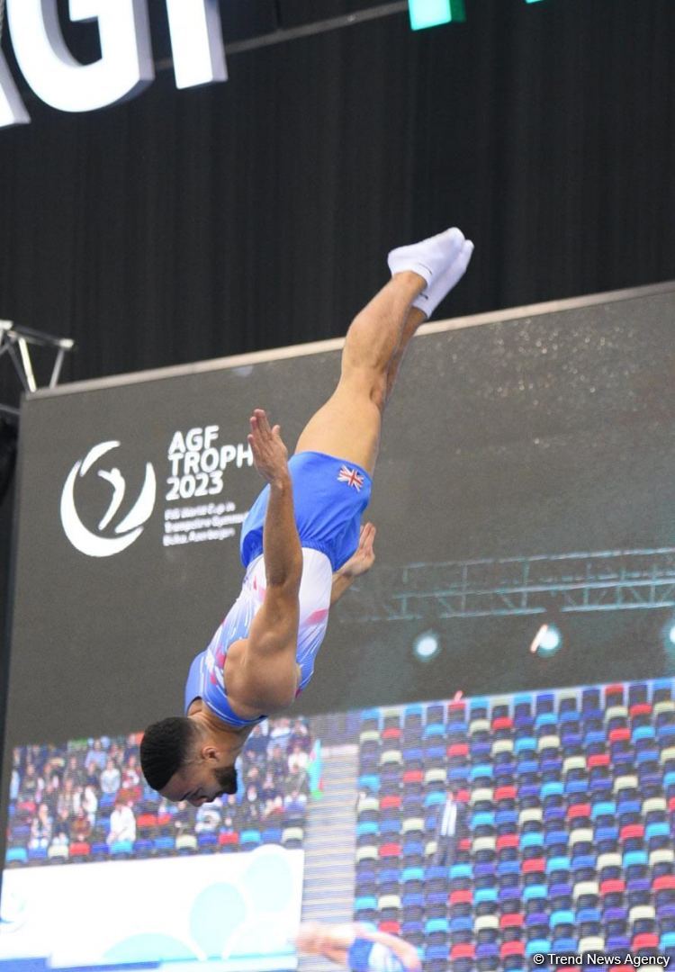 Bakıda Batut gimnastikası üzrə dünya kubokunun final gününə start verilib (FOTO)