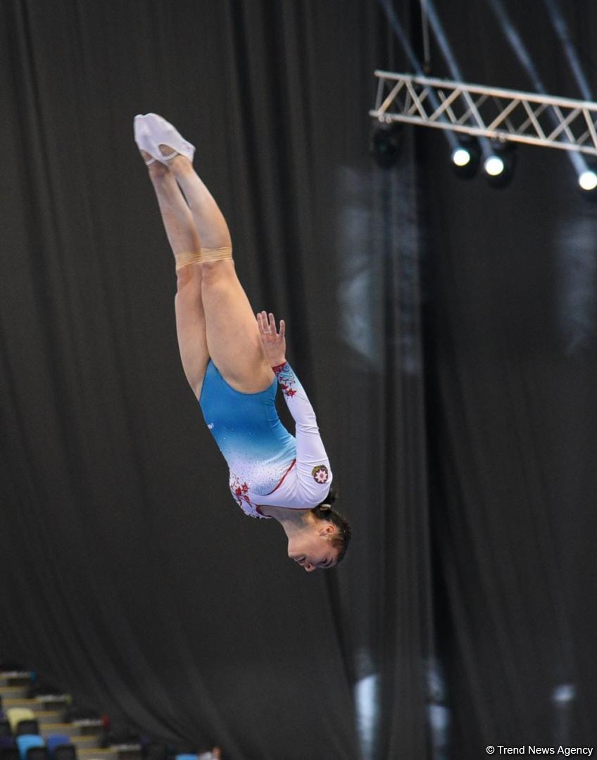 Selcan Mahsudova Dünya Kubokunda bürünc medal qazanıb (FOTO)