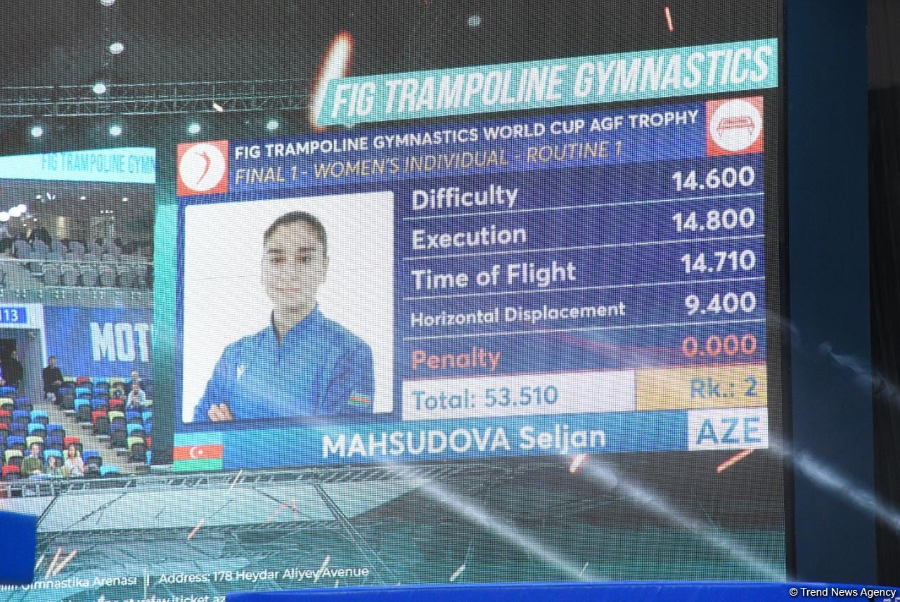 Selcan Mahsudova Dünya Kubokunda bürünc medal qazanıb (FOTO)