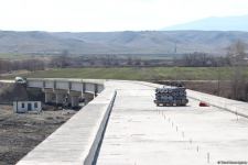 Horadiz - Ağbənd dəmir yolunun tikintisi davam etdirilir (FOTO)