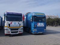 Azərbaycandan daha 7 ədəd modul tipli ev Türkiyəyə yola salınıb (FOTO)