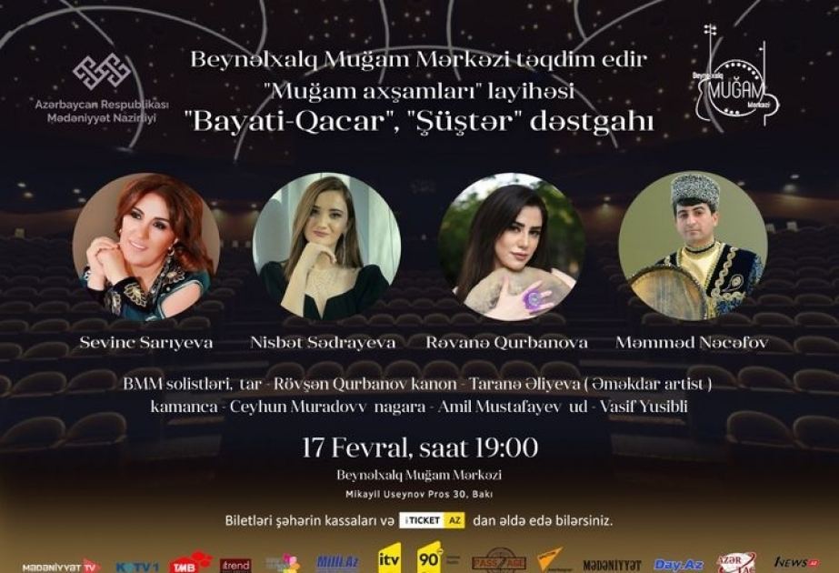 Beynəlxalq Muğam Mərkəzində "Muğam axşamları" konserti olub (FOTO)