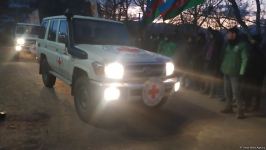 BQXK-ya məxsus avtomobillər Laçın yolundan keçərək geri qayıdıb (FOTO)