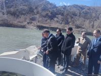 Həkəri çayına qızılxallı forel balıqları buraxılıb (FOTO)