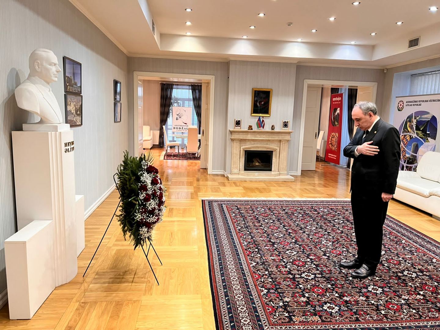 Baş prokuror Latviyada işgüzar səfərdə olub (FOTO)