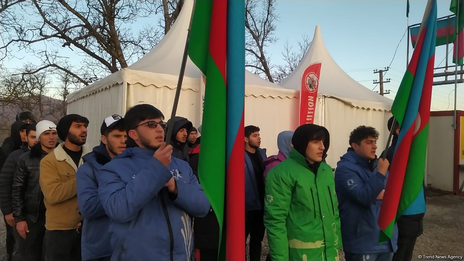 Laçın-Xankəndi yolunda etirazlar 74 gündür davam edir (FOTO/VİDEO)