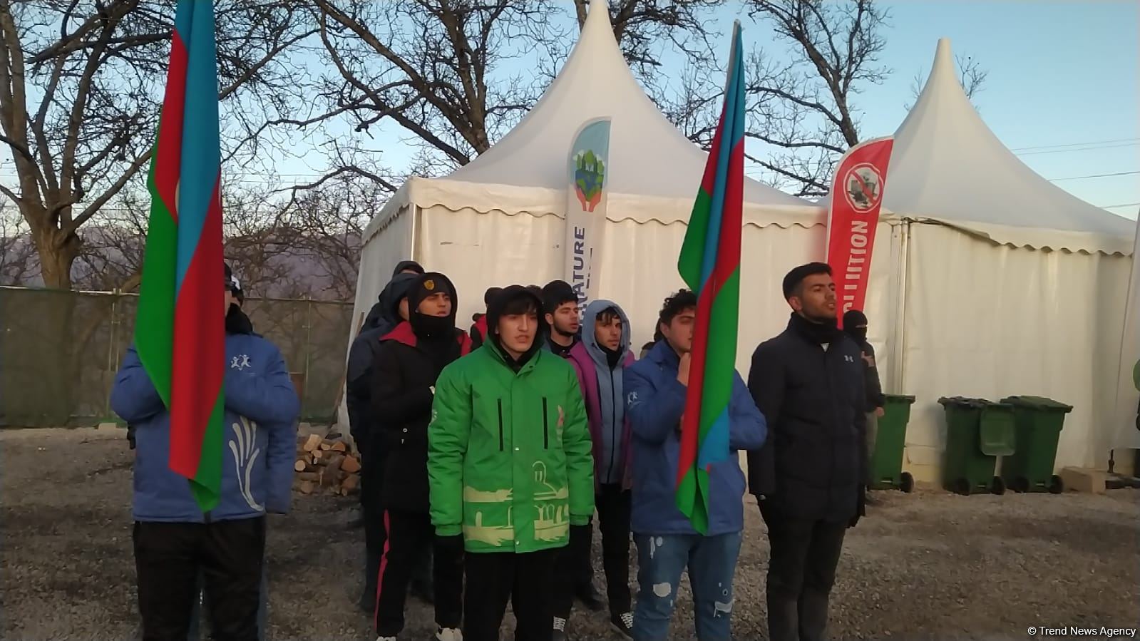 Laçın-Xankəndi yolunda etirazlar 74 gündür davam edir (FOTO/VİDEO)