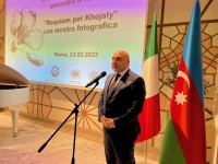 Heydər Əliyev Fondunun təşkilatçılığı ilə Romada Xocalı soyqırımına həsr olunan tədbir keçirilib (FOTO)