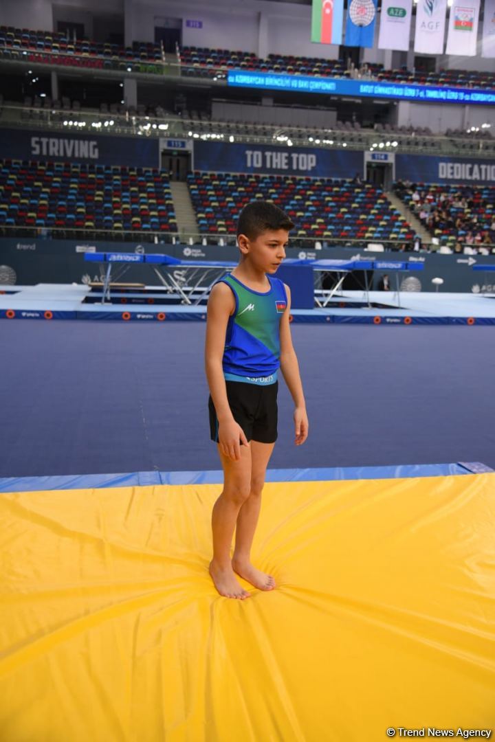 Bakıda batut gimnastikası və tamblinq üzrə Azərbaycan birinciliyinə və Bakı çempionatına start verilib (FOTO)