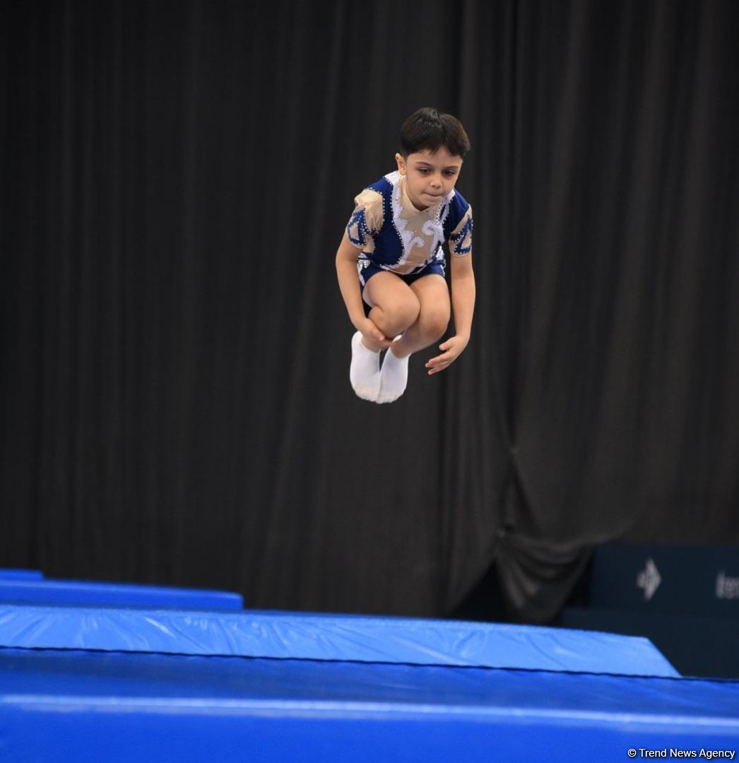 Bakıda batut gimnastikası və tamblinq üzrə Azərbaycan birinciliyinə və Bakı çempionatına start verilib (FOTO)