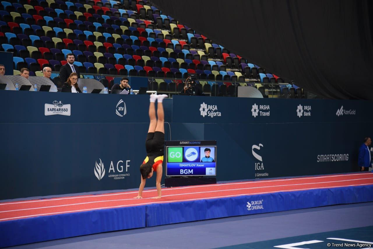 Bakıda batut gimnastikası və tamblinq üzrə Azərbaycan birinciliyinə və Bakı çempionatına start verilib (FOTO)