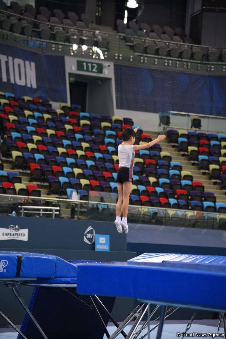 Bakıda batut gimnastikası və tamblinq üzrə Azərbaycan birinciliyinə və Bakı çempionatına start verilib (FOTO)