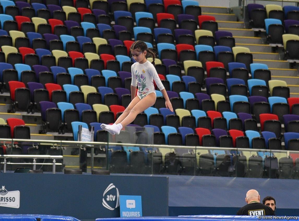 Bakıda batut gimnastikası və tamblinq üzrə Azərbaycan birinciliyinə və Bakı çempionatına start verilib (FOTO)