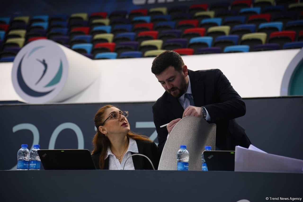 Bakıda batut gimnastikası və tamblinq üzrə Azərbaycan birinciliyinə və Bakı çempionatına start verilib (FOTO)