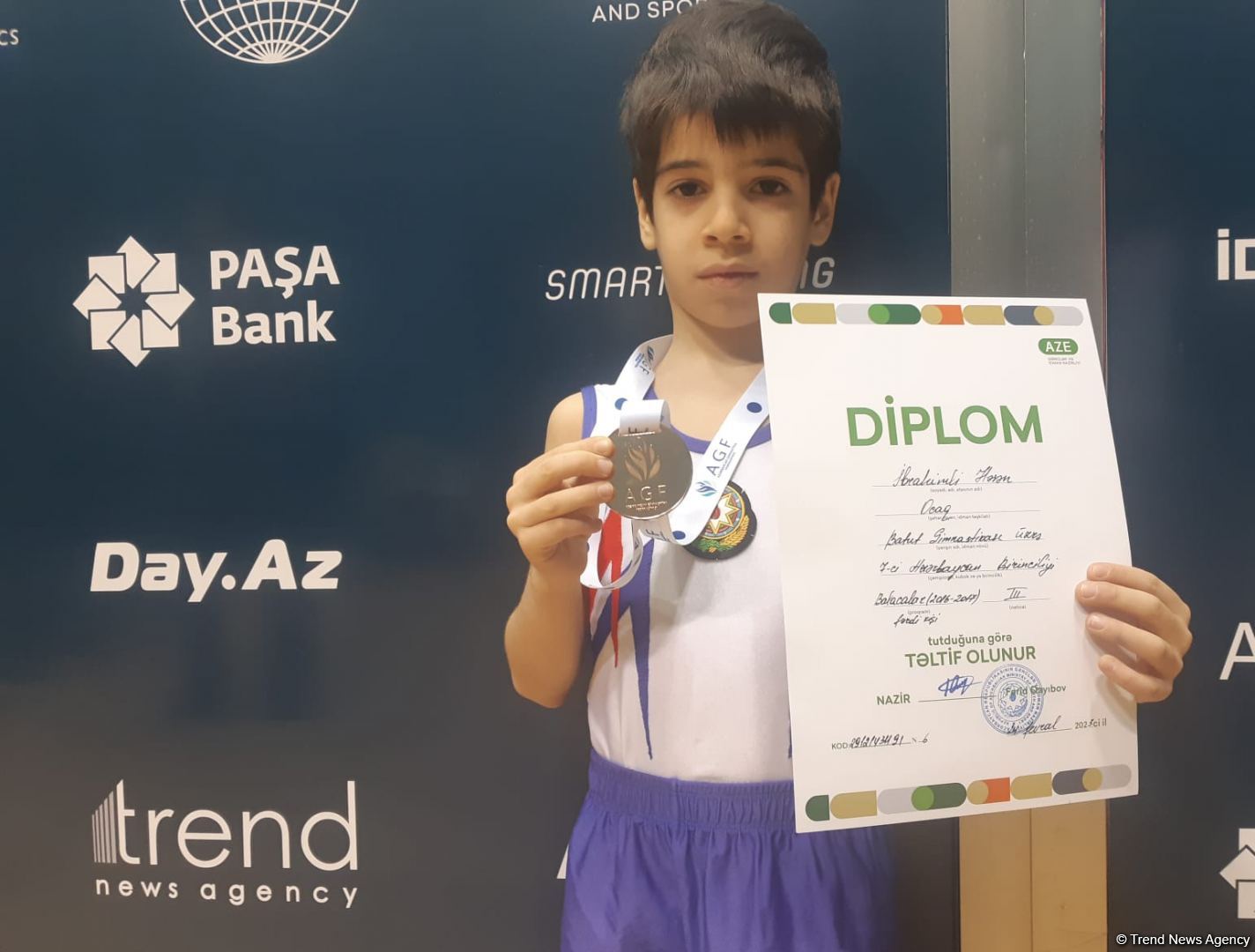 Şadam ki, ilk yarışımda mükafatlı yer tuta bildim - Gənc azərbaycanlı gimnast
